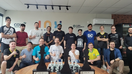 Gustavo Dam - Treinamentos e Palestras de Estratgia e Inovao - Primeiro torneio de xadrez amador de Xanxer