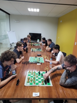 Gustavo Dam - Treinamentos e Palestras de Estratgia e Inovao - Segundo torneio amador de xadrez de Xanxer